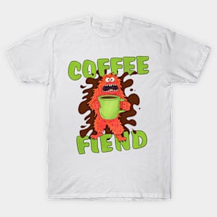 Coffee Fiend Coffee Monster T-Shirt